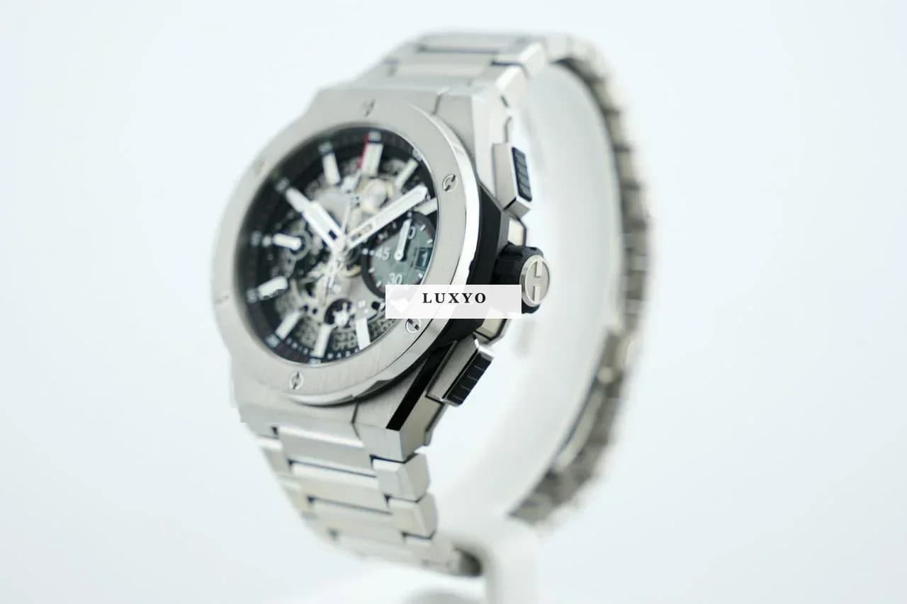 Hublot Big Bang Integral Time Unico Chronograph - Titanium - 42 Mm - Box+Papers Official Service 451.NX.1170.NX 2021 - Thumbnail 2