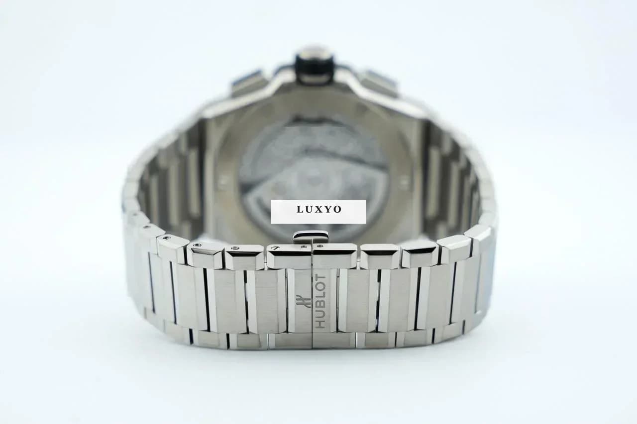 Hublot Big Bang Integral Time Unico Chronograph - Titanium - 42 Mm - Box+Papers Official Service 451.NX.1170.NX 2021 - Thumbnail 14