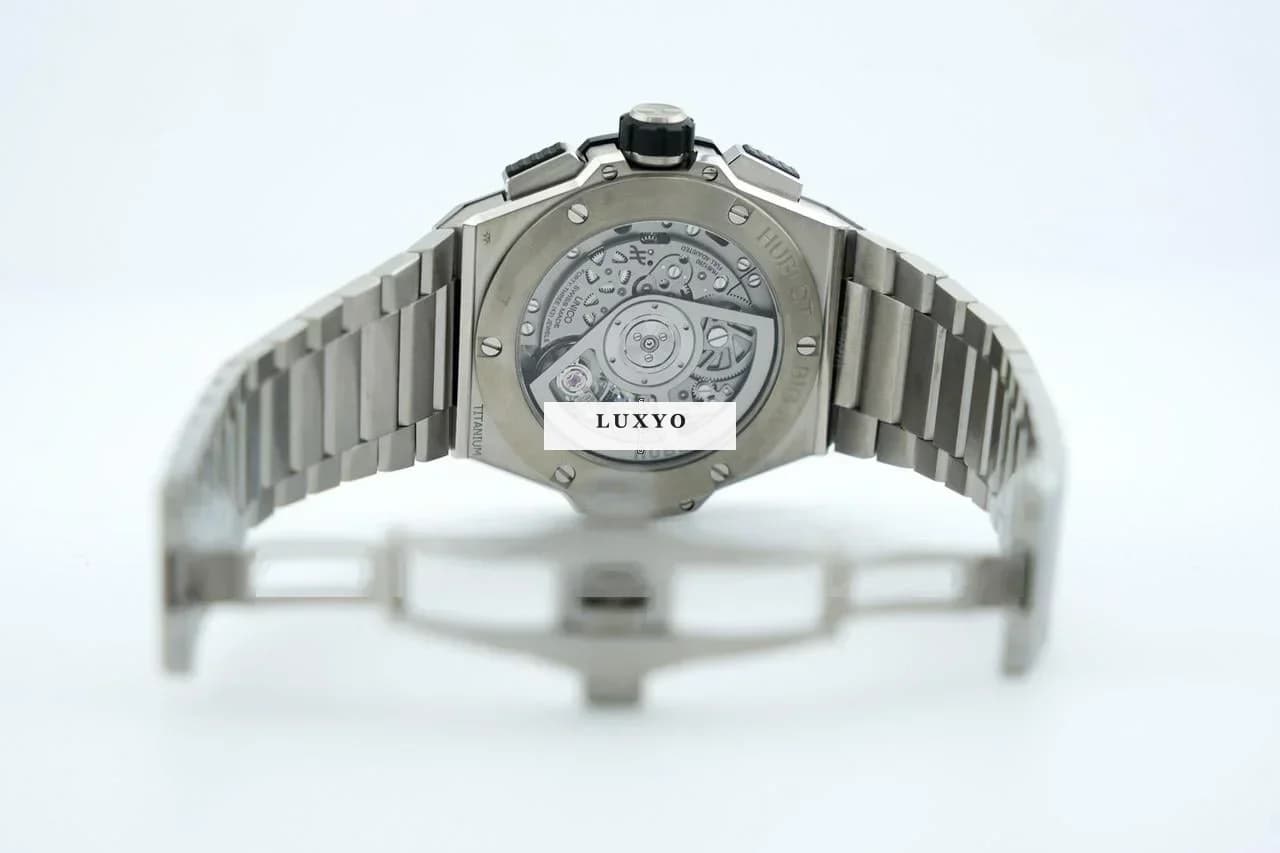 Hublot Big Bang Integral Time Unico Chronograph - Titanium - 42 Mm - Box+Papers Official Service 451.NX.1170.NX 2021 - Thumbnail 15