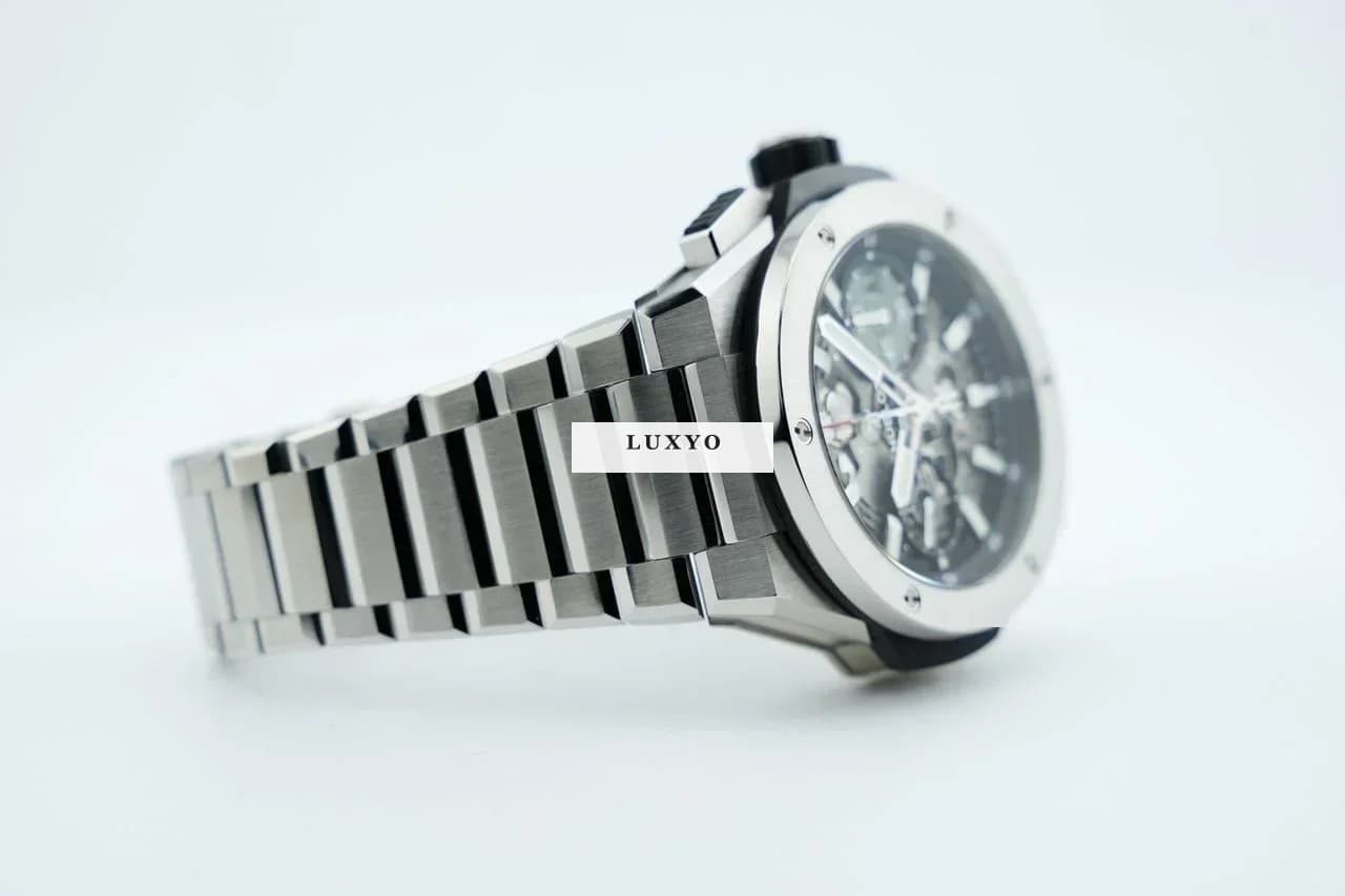 Hublot Big Bang Integral Time Unico Chronograph - Titanium - 42 Mm - Box+Papers Official Service 451.NX.1170.NX 2021 - Thumbnail 10