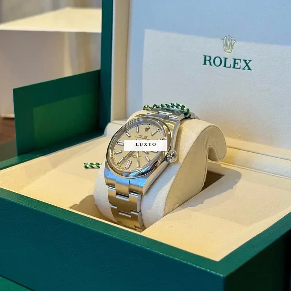 Rolex Oyster Perpetual  Stainless Dial (2025) Oyster BEIGE 41 mm / Ref: 134300 / New and stickers .