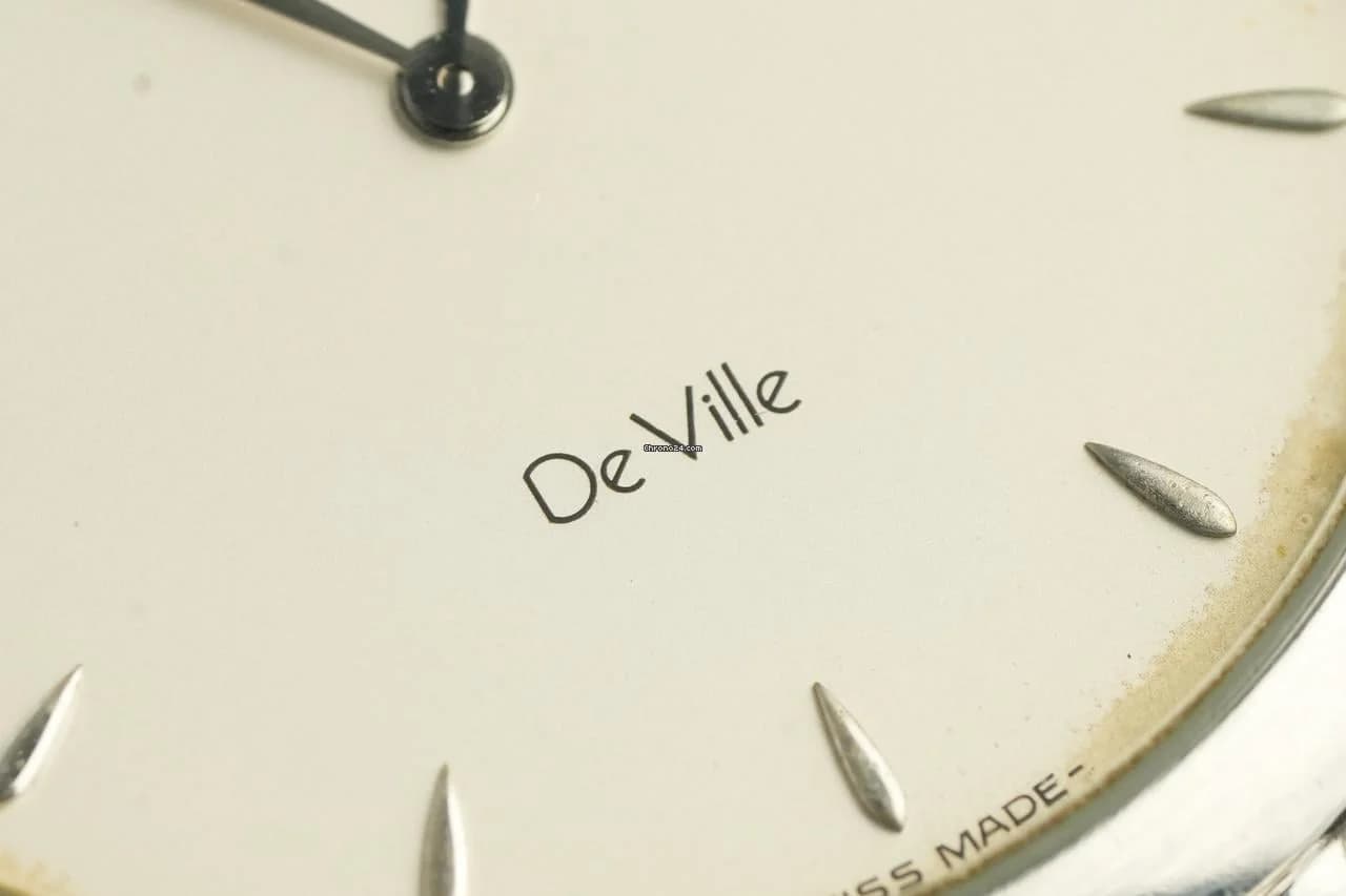 Omega De Ville Raised Hour Markers - Integrated Bracelet - Thumbnail 4