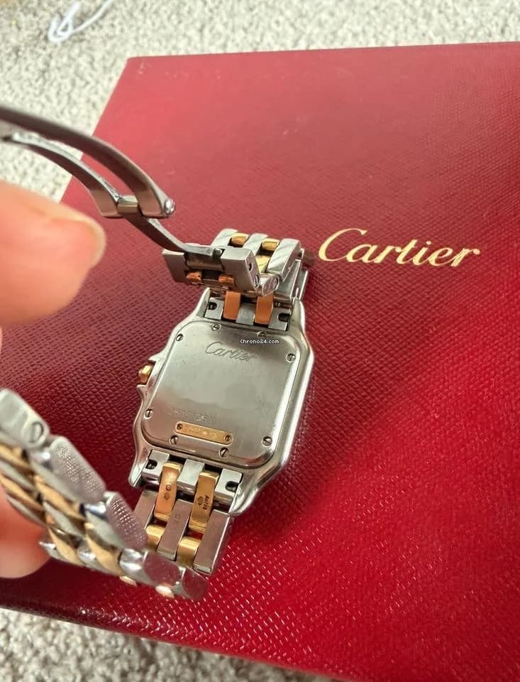 Cartier Panthere de Cartier W2PN0007 Watch Cartier Panthère Medium 27mm Steel/18K Gold Full Set 2021 Ex - Thumbnail 5