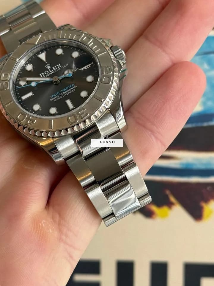 Rolex Yacht-Master 37 Yacht-Master 37mm 268622 Roselium New - Thumbnail 4