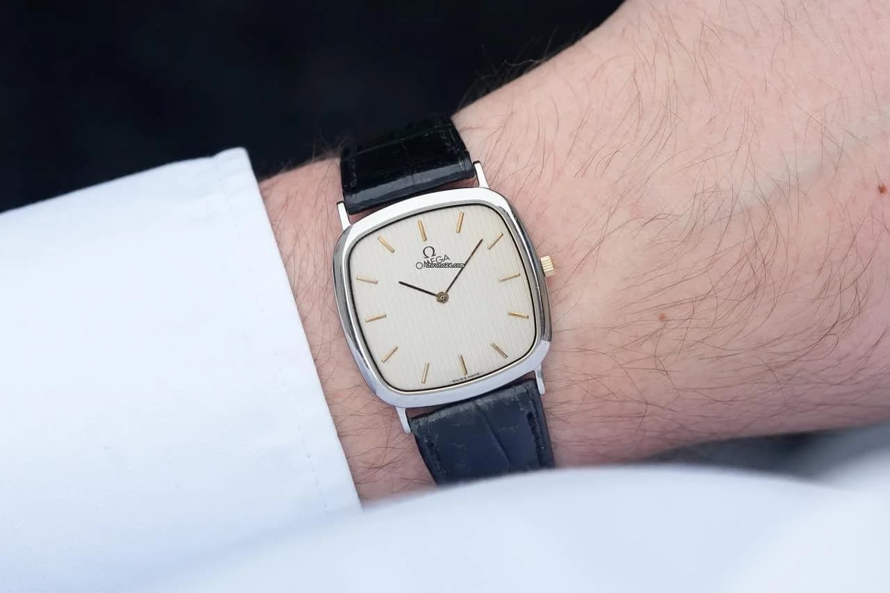 Omega De Ville 'Striped' Dial - Original Strap