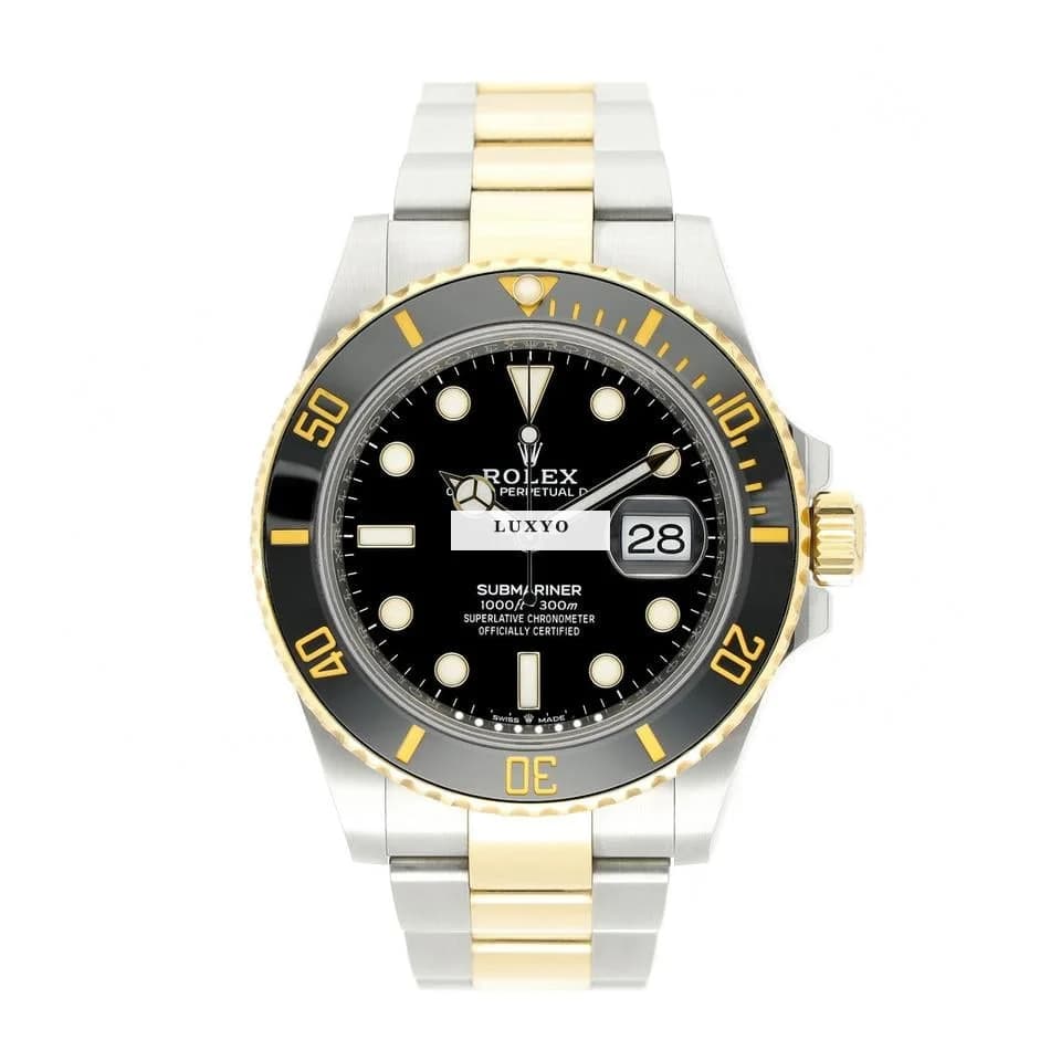 Rolex Submariner Date 41 Ref. 126613LN Black Dial Stahl/Gold 2020 Full Set