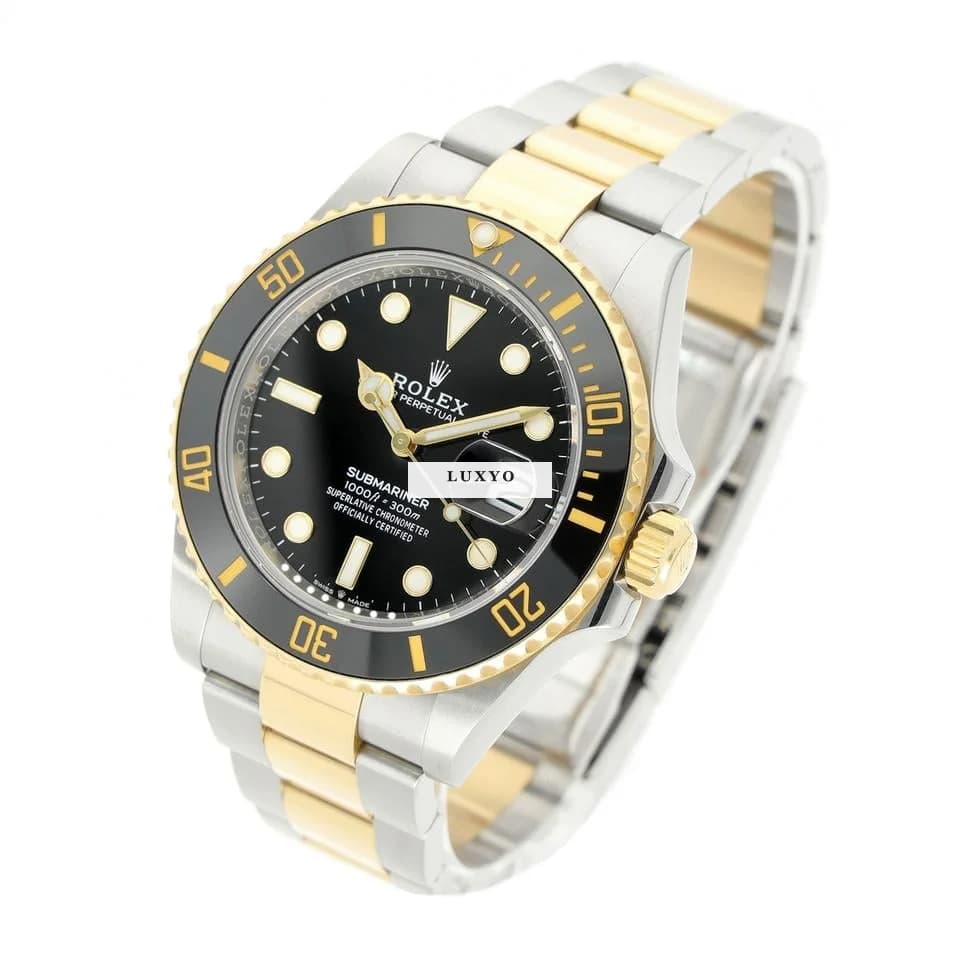 Rolex Submariner Date 41 Ref. 126613LN Black Dial Stahl/Gold 2020 Full Set - Thumbnail 2
