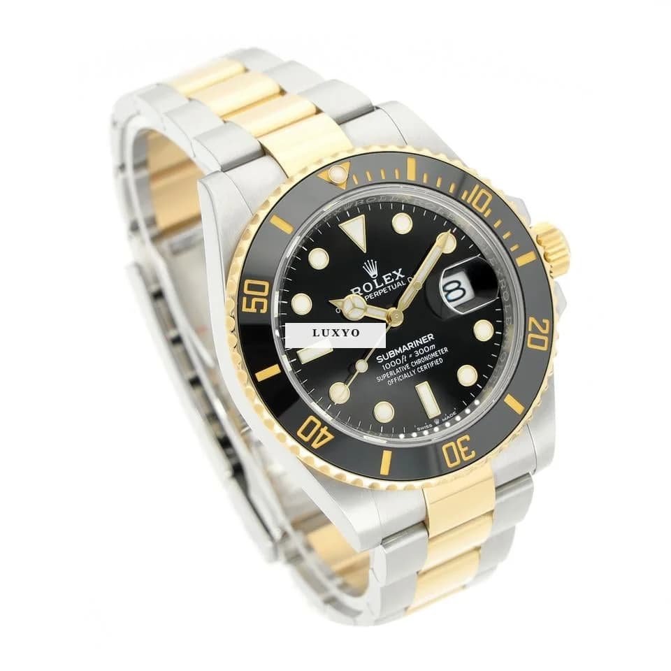 Rolex Submariner Date 41 Ref. 126613LN Black Dial Stahl/Gold 2020 Full Set - Thumbnail 3