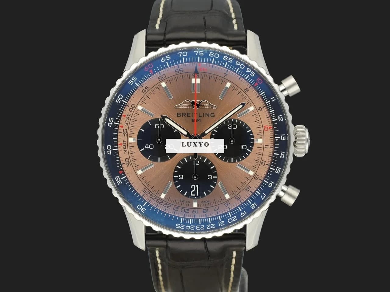 Breitling Navitimer B01 Chronograph 43 Copper Dial AB0138 - Thumbnail 2