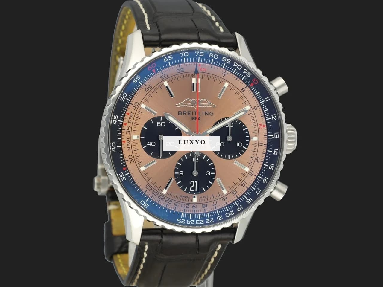 Breitling Navitimer B01 Chronograph 43 Copper Dial AB0138 - Thumbnail 4