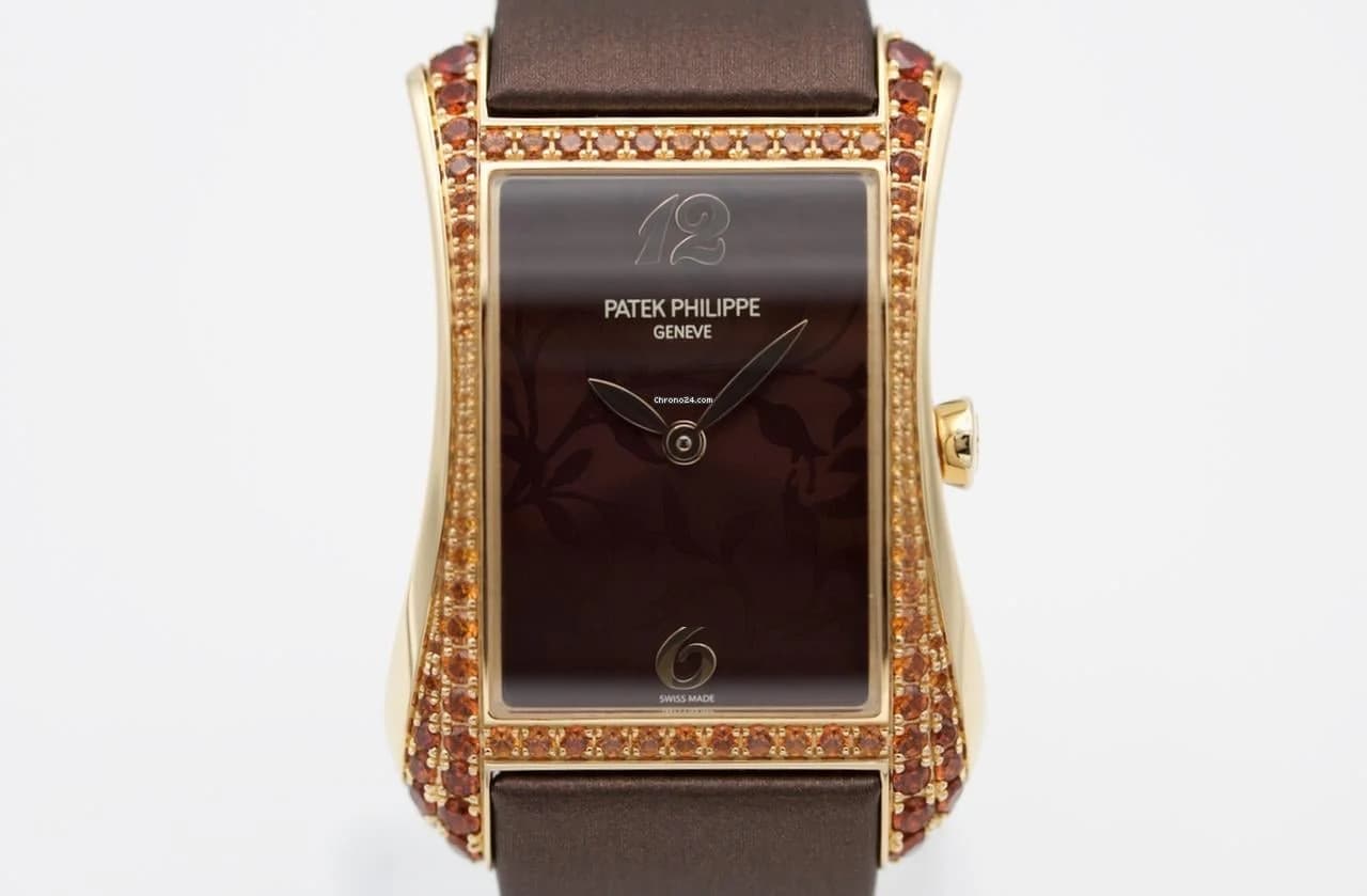 Patek Philippe Gondolo Serata Quartz Ladies Deutsch 2024 Rosegold Factory Diamond 4962/200R-001