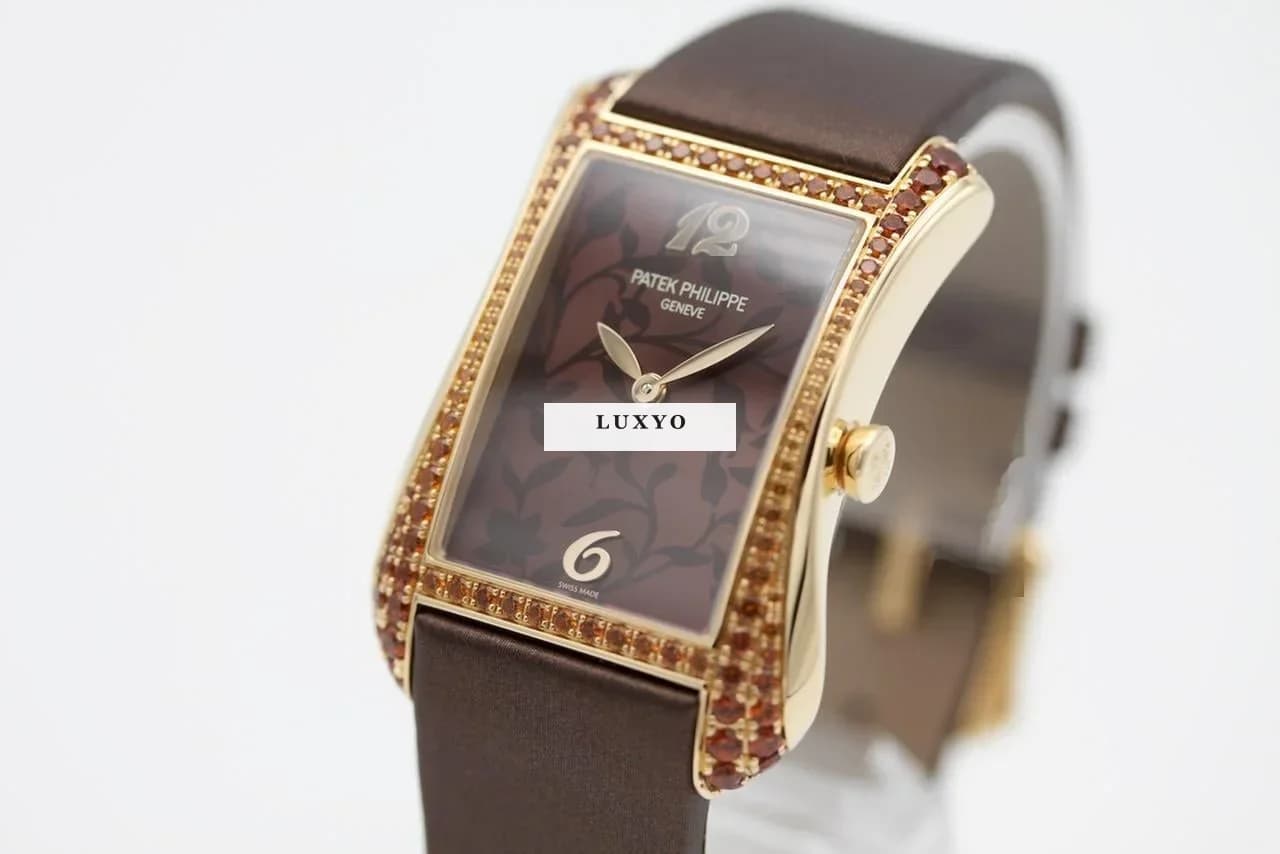 Patek Philippe Gondolo Serata Quartz Ladies Deutsch 2024 Rosegold Factory Diamond 4962/200R-001 - Thumbnail 4