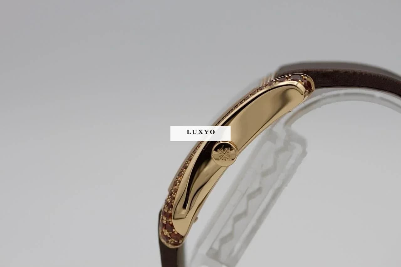 Patek Philippe Gondolo Serata Quartz Ladies Deutsch 2024 Rosegold Factory Diamond 4962/200R-001 - Thumbnail 5