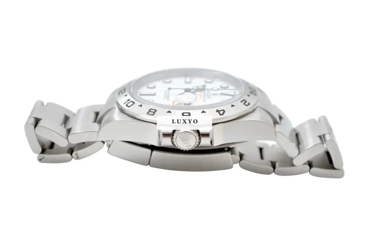 Rolex Explorer II Ref: 226570 42mm Automatic Steel Oyster White Dial Box+Papers 2024 - Thumbnail 13