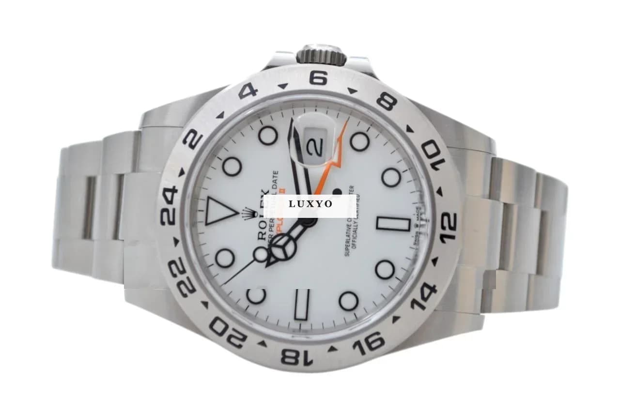 Rolex Explorer II Ref: 226570 42mm Automatic Steel Oyster White Dial Box+Papers 2024 - Thumbnail 6