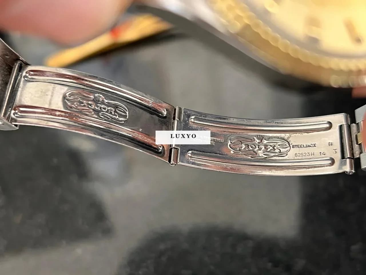 Tudor Date Prince Day Tudor Rolex Vintage Jumbo14K Gold/Steel - Thumbnail 5