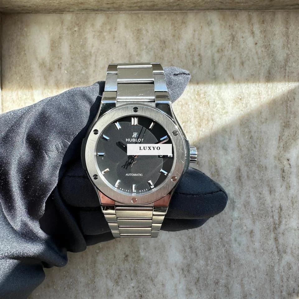 Hublot Classic Fusion Black Dial / Box & Papers - Thumbnail 2