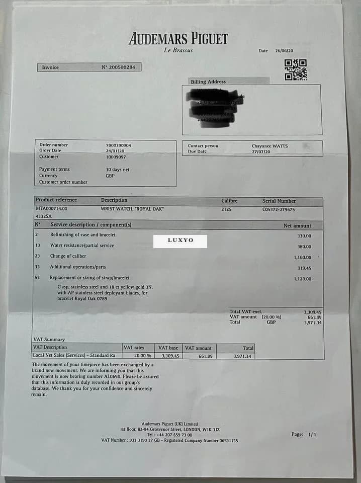 Audemars Piguet Royal Oak Mini Jumbo Full Set - Thumbnail 3