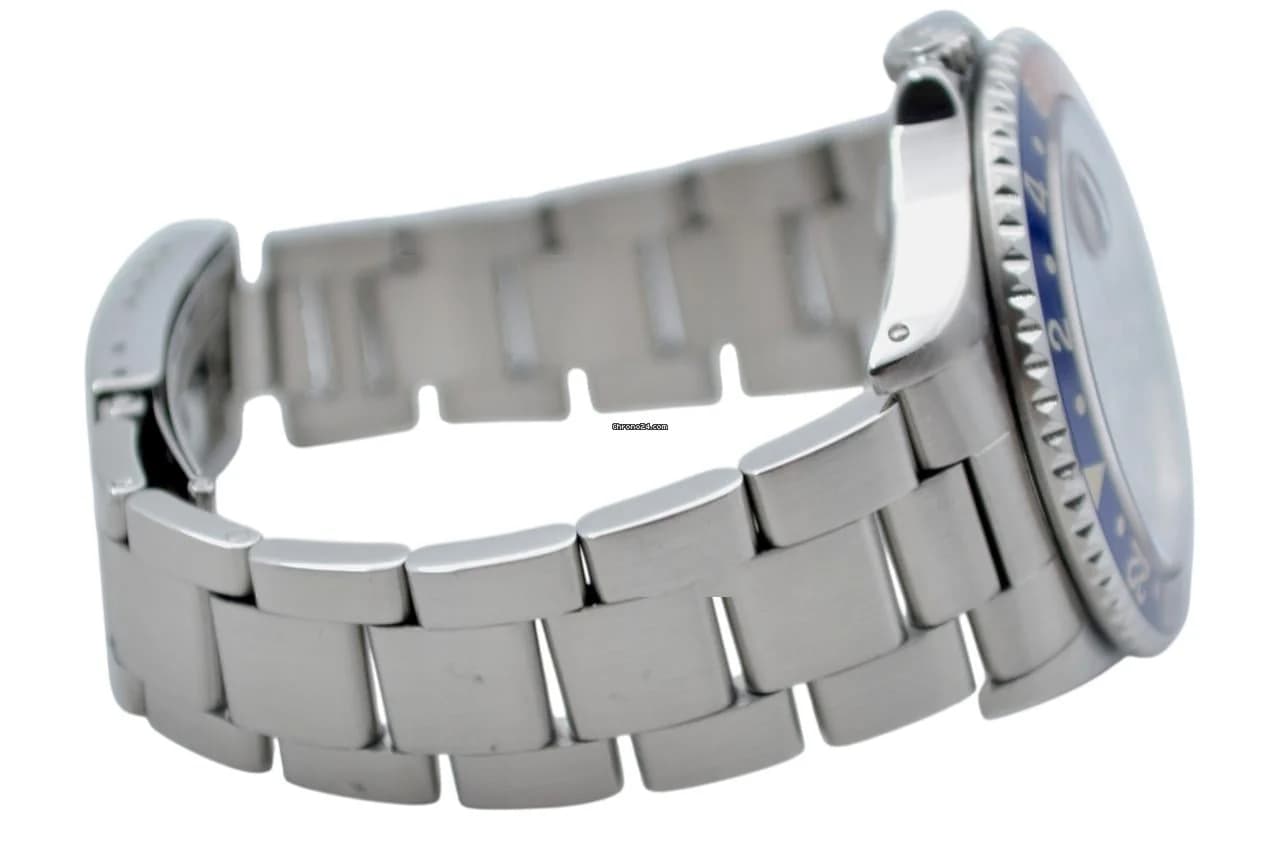 Rolex GMT-Master II Ref: 16710 40mm Automatic Oyster Steel Vintage Pepsi Bezel 1990 - Thumbnail 10