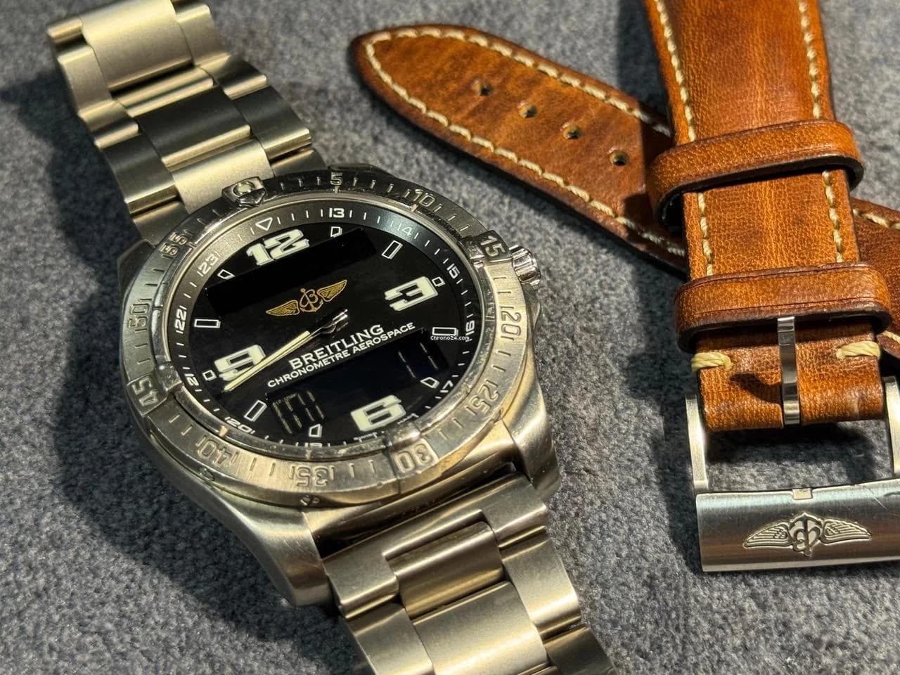 Breitling Aerospace Avantage E79362, 2008, Titanium, good condition - Thumbnail 2