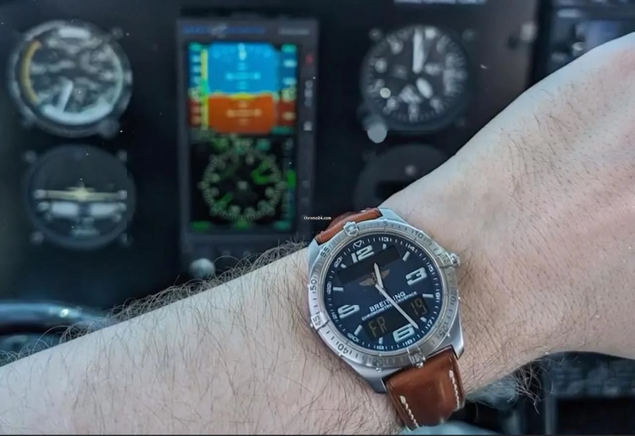 Breitling Aerospace Avantage E79362, 2008, Titanium, good condition - Thumbnail 14