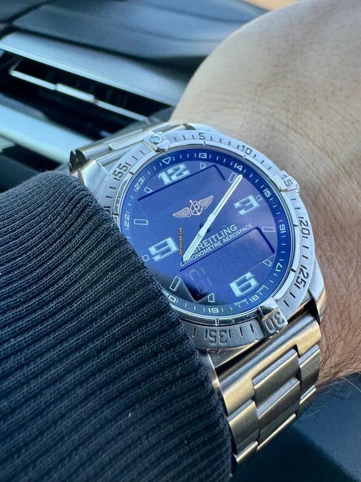 Breitling Aerospace Avantage E79362, 2008, Titanium, good condition - Thumbnail 15