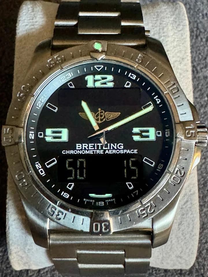 Breitling Aerospace Avantage E79362, 2008, Titanium, good condition - Thumbnail 4