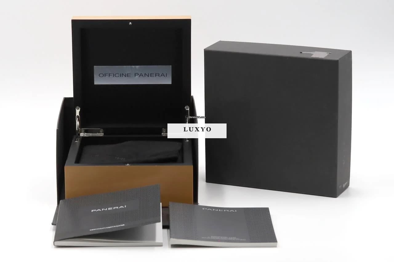 Panerai Radiomir 1940 3 Days Stahl Automatik Ref. PAM00655 Box & Papiere 2020 - Thumbnail 7