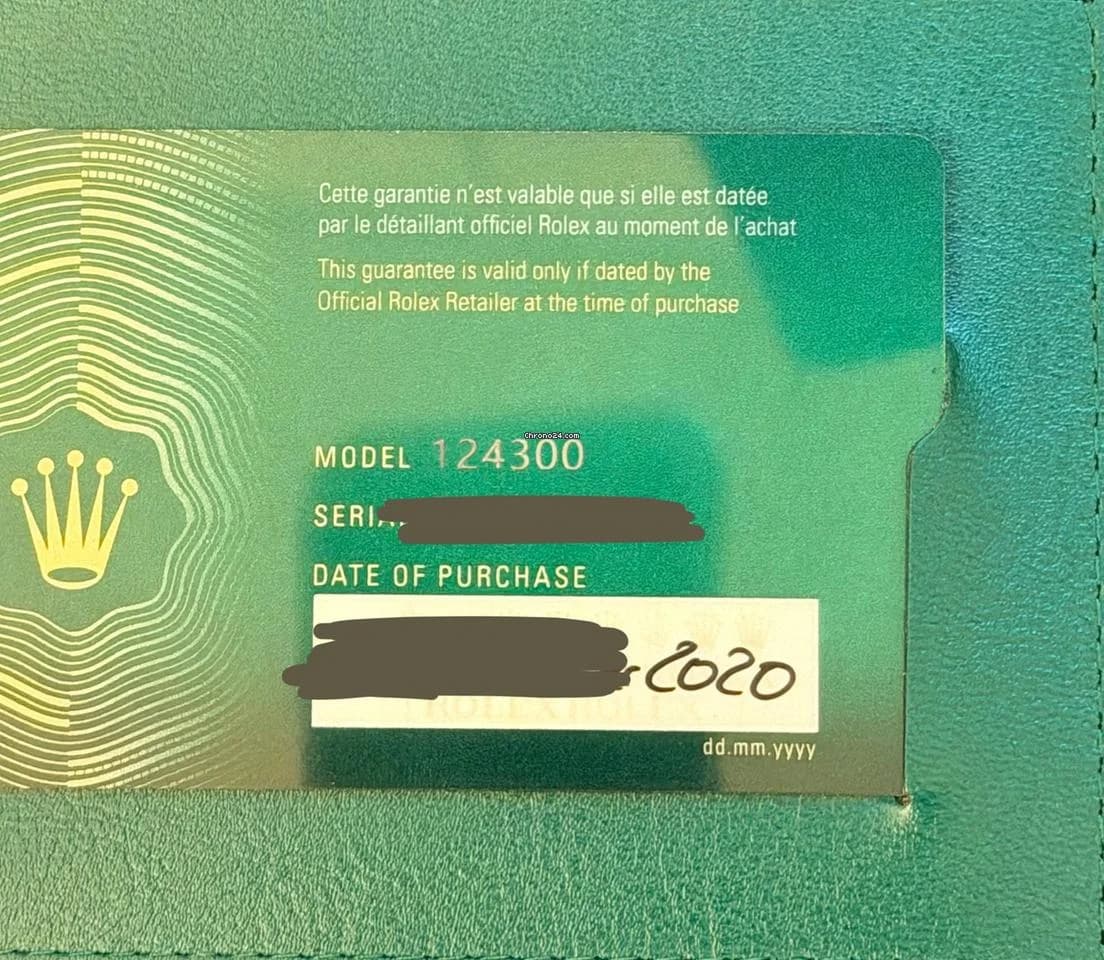 Rolex Oyster Perpetual 41 Blue Full Set 2020 Mint Condition NFT Card - Thumbnail 8