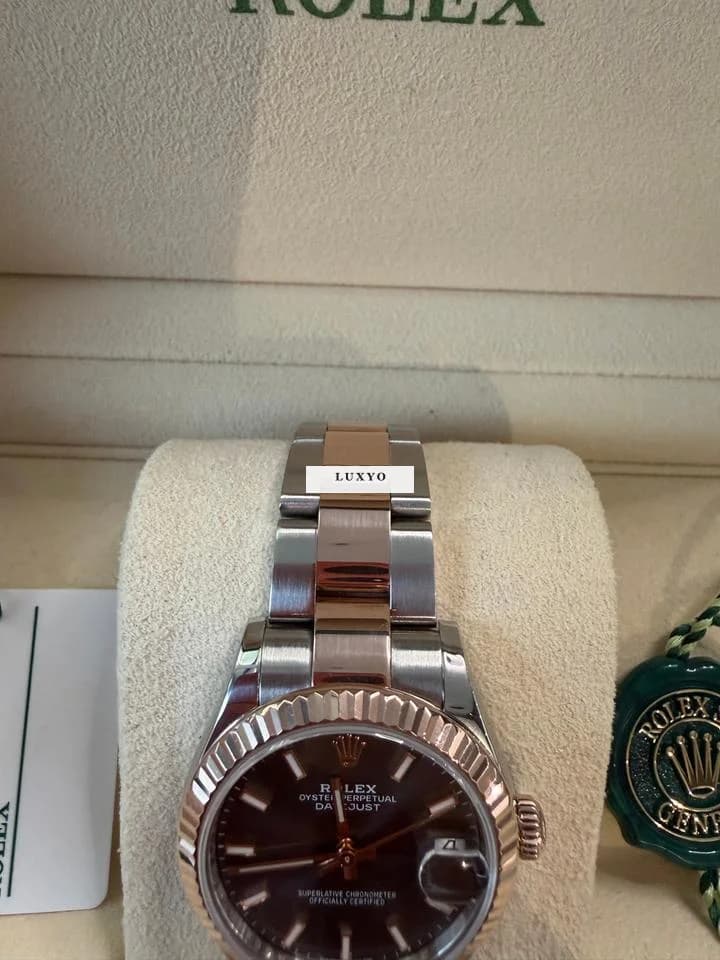 Rolex 278271 Datejust 31 - Grew Dial Oyster - 10/2020 LC 100 Like new Full Set - Thumbnail 6