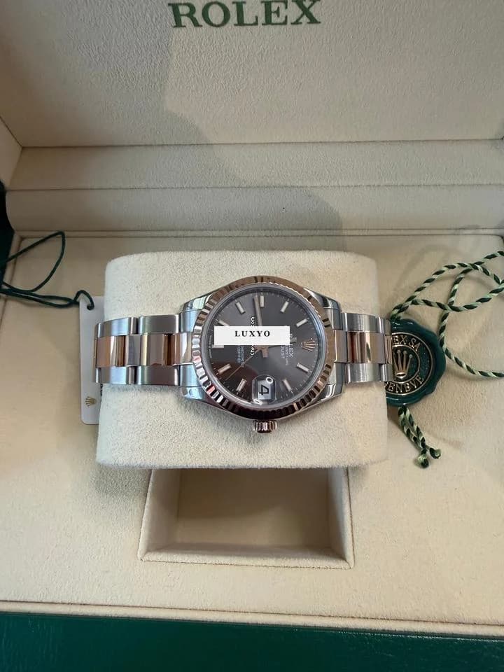 Rolex 278271 Datejust 31 - Grew Dial Oyster - 10/2020 LC 100 Like new Full Set - Thumbnail 7