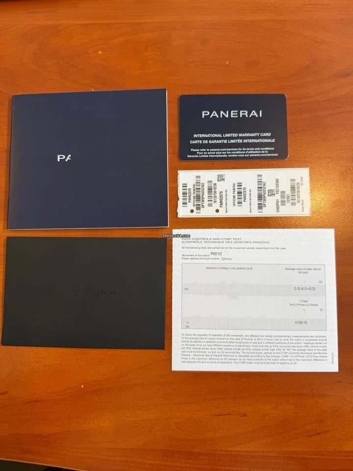 Panerai Submersible Marina Militare Carbotech 47 Mm 47mm Full set with papers, bought in Panerai boutique. - Thumbnail 11