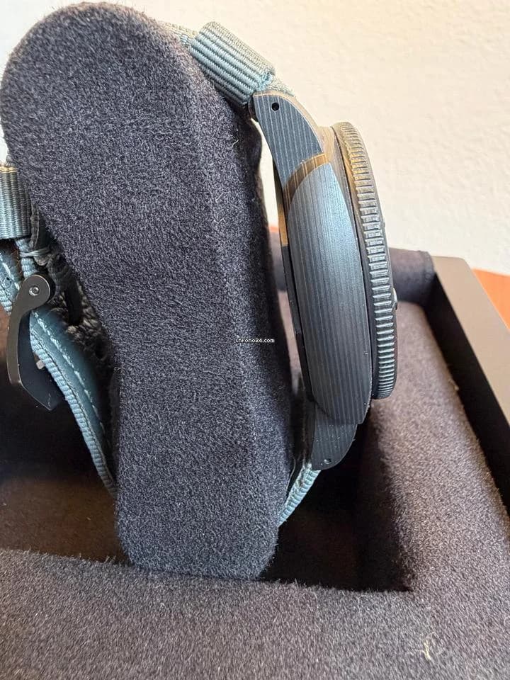 Panerai Submersible Marina Militare Carbotech 47 Mm 47mm Full set with papers, bought in Panerai boutique. - Thumbnail 7