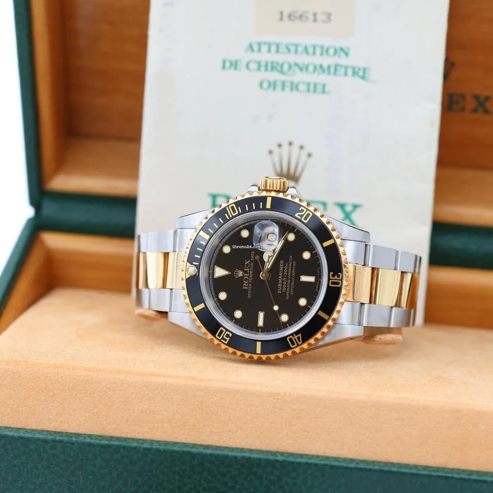 Rolex Submariner Date ref. 16613LN Steel/Gold - Full Set