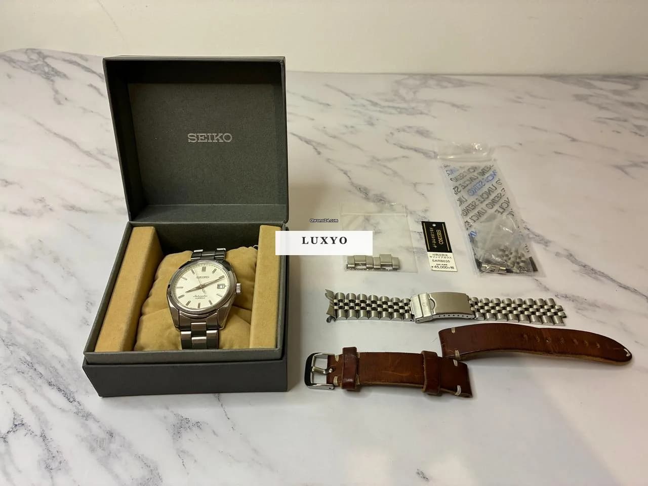 Seiko Spirit “Baby Grand Seiko” with extra straps - Thumbnail 3