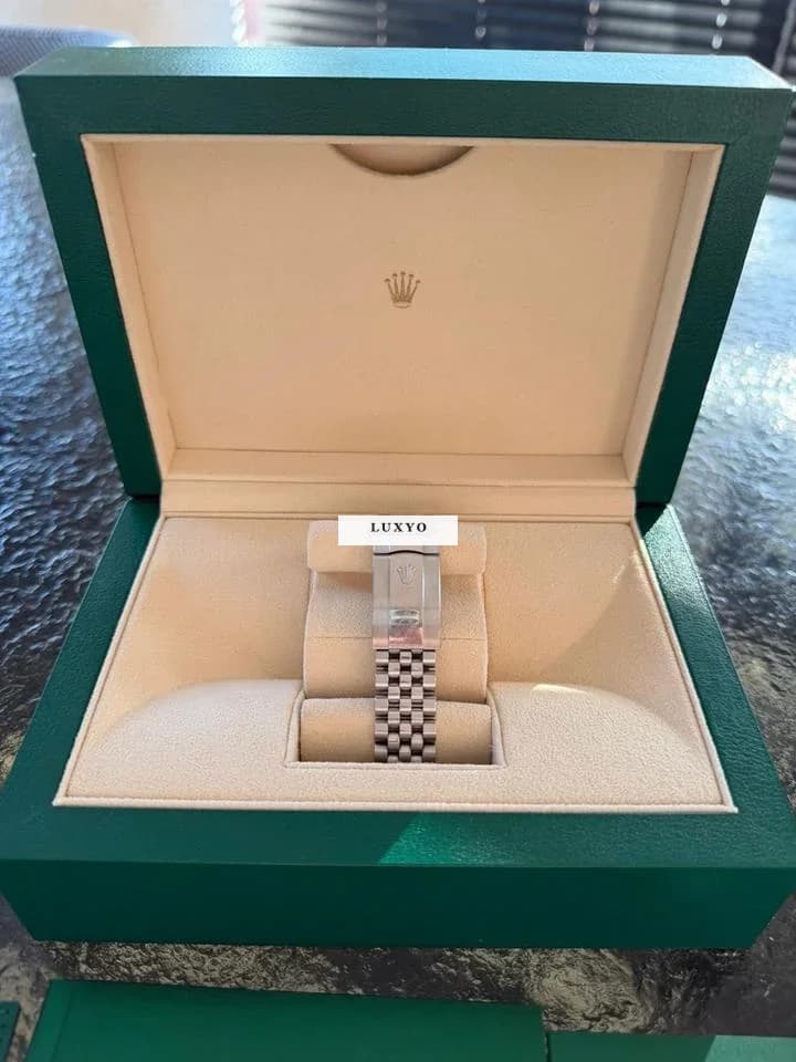 Rolex Datejust 41 Rolex Datejust 41 Green Dial Full Set