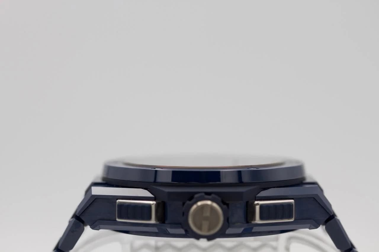 Hublot Big Bang Integral Blue Ceramic 42mm Unico Deutsch Fullset First buyer receipt 2021 Box - Thumbnail 6