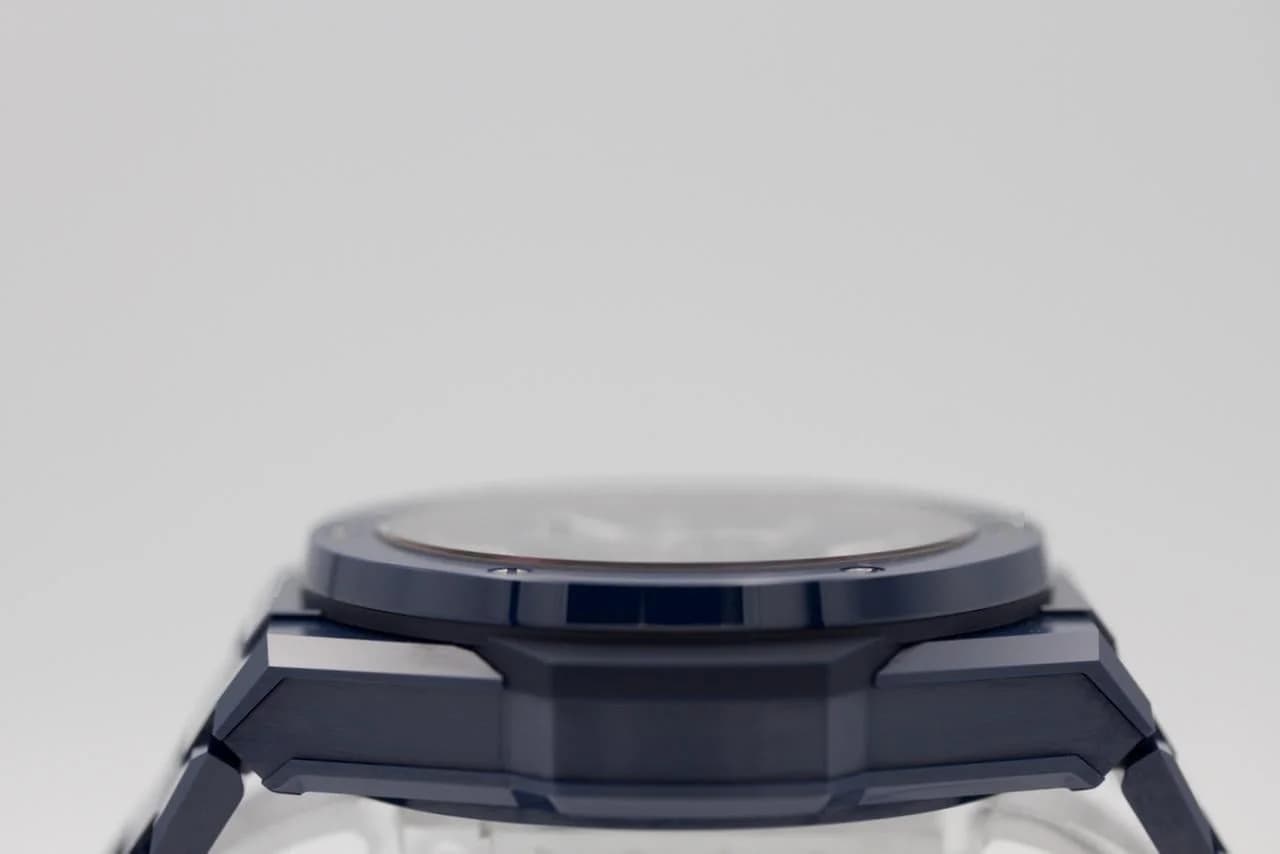 Hublot Big Bang Integral Blue Ceramic 42mm Unico Deutsch Fullset First buyer receipt 2021 Box - Thumbnail 7