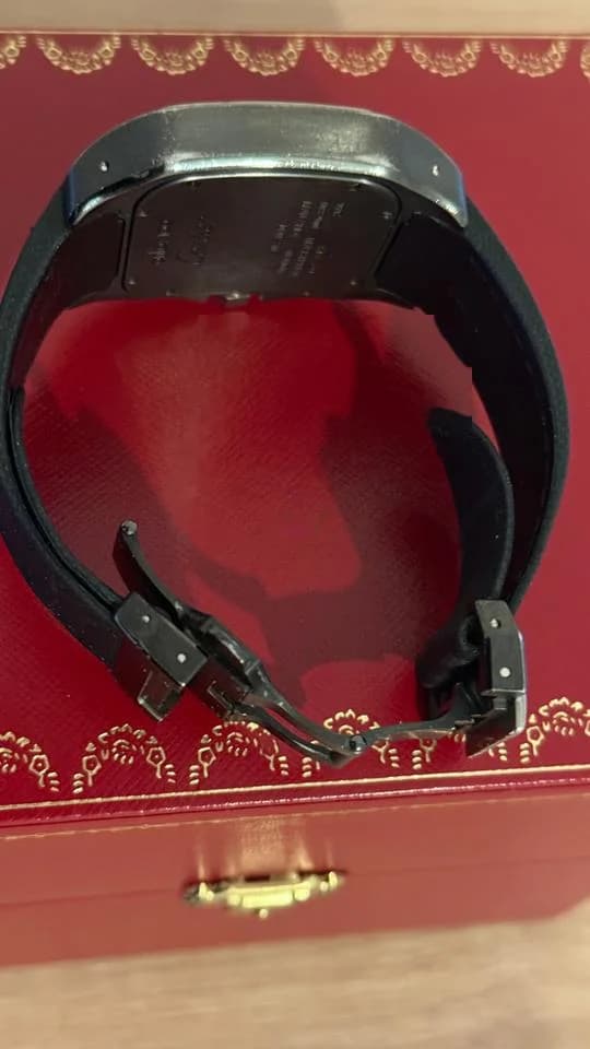 Cartier Santos 100 Serviced August 2025, service documents and box - Thumbnail 5