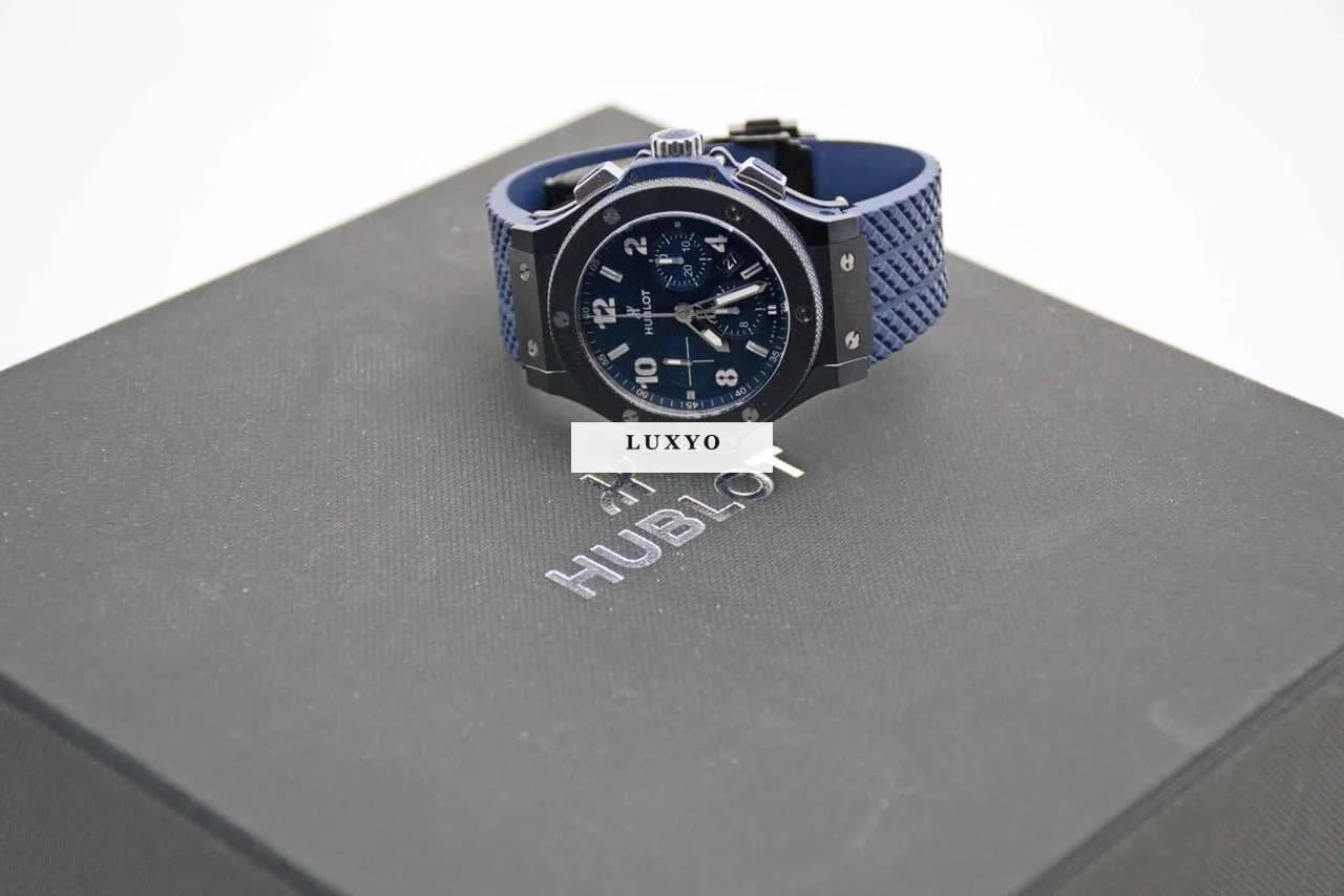 Hublot Big Bang 44 mm Original Blue 301.CM.710.RX perfektes Fullset aus 2023 - Thumbnail 12
