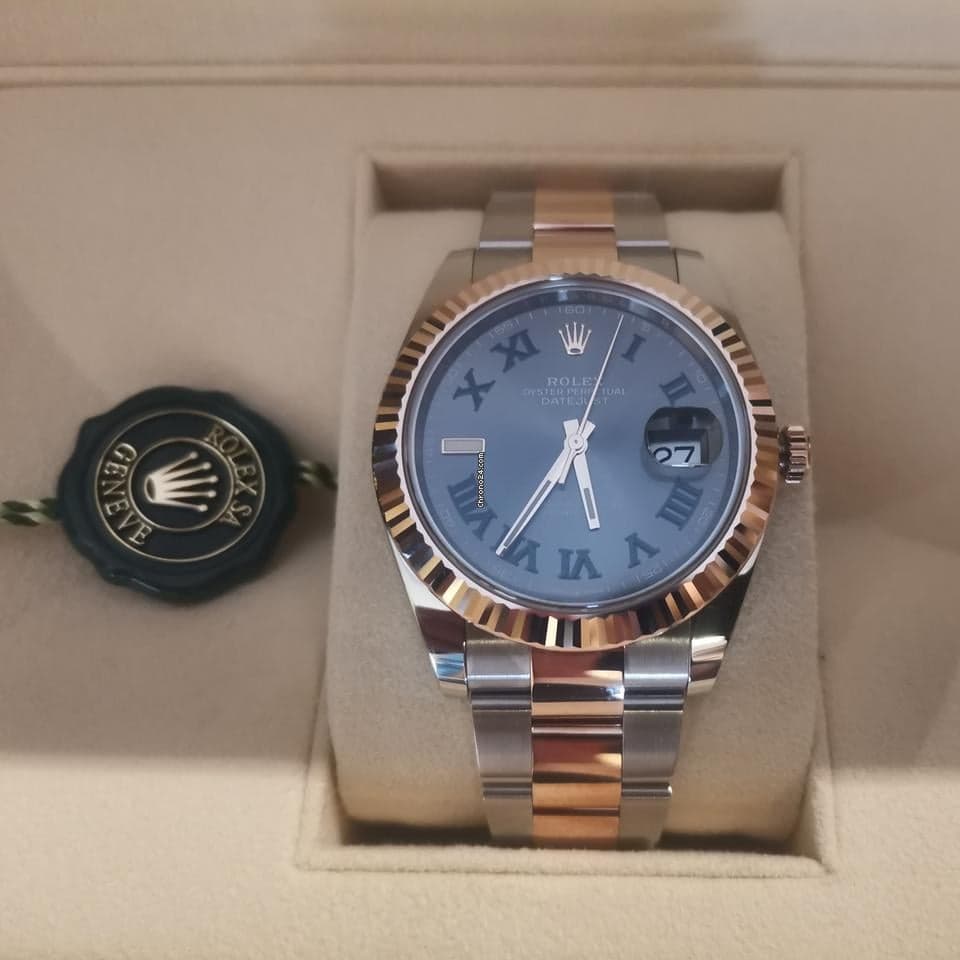 Rolex Datejust 41 Año de fabricación: 2022. Estuche y documentos originales.